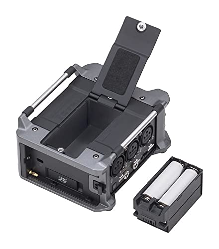 Zoom F6 Grabadora profesional de campo, grabación a 32 bits con coma flotante, 6 canales, convertidores Dual AD, 6 entradas XLR con bloqueo, timecode, modo Ambisonics, alimentado por pilas/batería