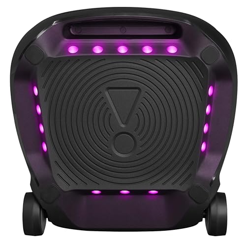 JBL PartyBox Ultimate, Altavoz portátil para Fiestas con Sonido Original Pro, a Prueba de Salpicaduras según IPX4, Efectos Luminosos multidimensionales, Negro