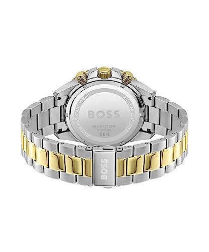 BOSS Reloj Cronógrafo de Cuarzo para Hombre con Correa en Acero Inoxidable de Dos Tonos - 1513908