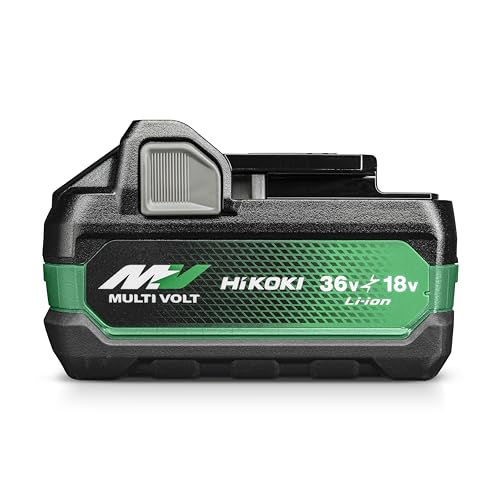 Batería HiKOKI Multi Volt 2X BSL36A18X (batería 18V 5,0 Ah / 36V 2,5 Ah, Li-Ion, indicador LED de Nivel de Carga de 4 etapas)