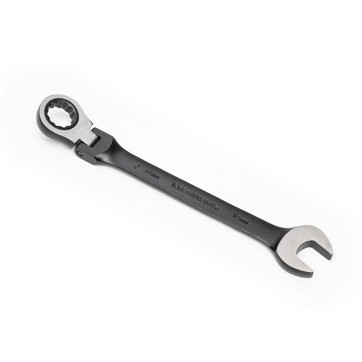 Gearwrench 9901DBE Juego de llaves de combinacion metrica de 12 puntos, color negro, de 8 a 19mm (12 unidades), negro