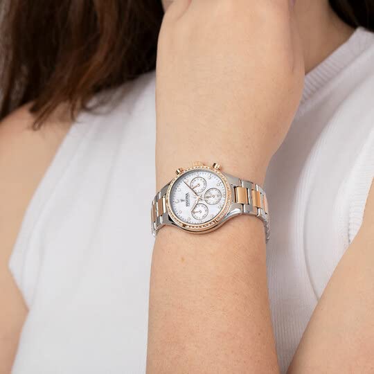 Reloj FESTINA para Mujer F20403/1 Boyfriend Collection Caja de Acero Inoxidable 316l Gris Plata Correa de Acero Inoxidable 316l Gris Plata