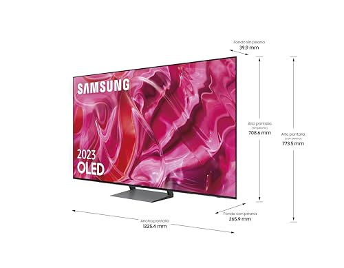 Samsung TV OLED 2023 55S92C 2023 - Smart TV de 55" OLED Quantum HDR, Procesador Quantum 4K con IA, Dolby Atmos® y Motion Xcelerator Turbo+