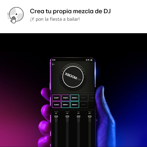 LG XBOOM La Bestia XL9T - Altavoz de Gran Potencia, Bluetooth, USB, Funciones DJ, Karaoke, Iluminación LED, Amplia Conectividad, 2 Altavoces, Negro
