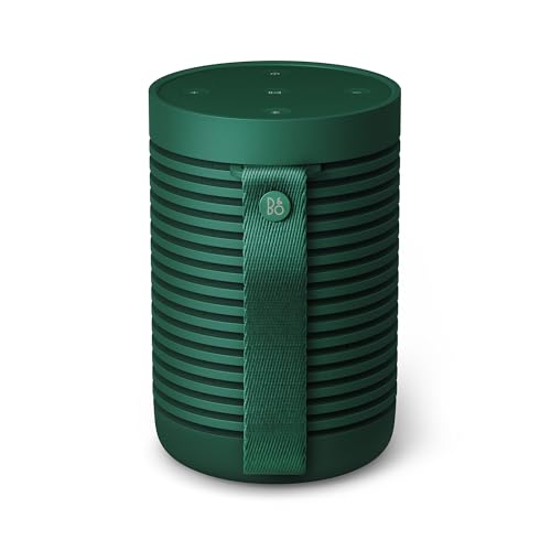 Bang & Olufsen Beosound Explore Altavoz de 360 Grados Bluetooth Portátil Inalámbrico de Alta Gama para Uso en Exteriores, Casa y Viaje, IP67 Resistente al Agua y Polvo, Hasta 27 horas Green
