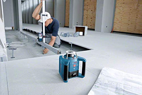Bosch Professional Nivel láser giratorio GRL 300 HV (haz de luz roja, receptor láser LR 1, alcance hasta 300 m de diámetro, en maletín)