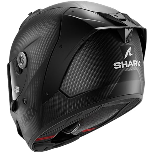 SHARK, Casco Moto Integral CARBON SKIN Black Carbon DKD, XXL
