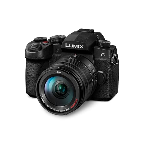 Panasonic LUMIX DC-G97HE Micro Cuatro Tercios Cámara Sin Espejo con Lente H-FSA14140 LUMIX G Vario 14-140 mm, 20.3 MP, 4K 30p, LCD de Ángulo Libre, Wi-Fi, Bluetooth, Negro