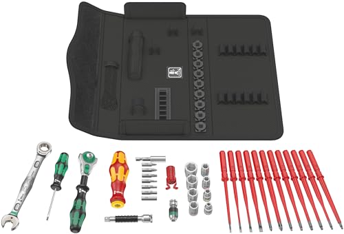 WERA-05135871001-Kraftform Kompakt W Imperial 1 - Conjunto con mango y varillas intercambiables