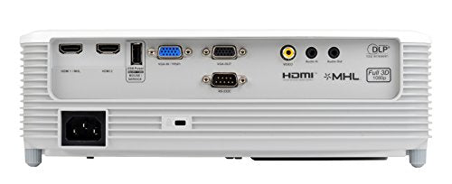 Optoma EH345 Video - Proyector (3200 lúmenes ANSI, DLP, 1080p (1920x1080), 22000:1, 1014-7615,2 mm (39.9-299.8"), 1,3-7,5 m), Blanco