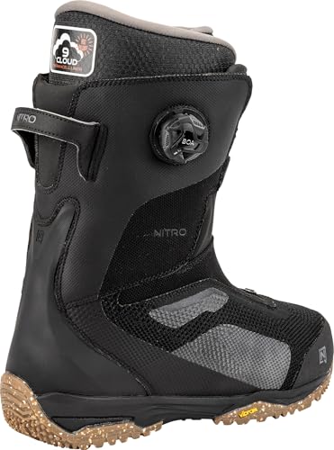 Nitro Skylab Boa Barco de Snowboard, Hombre, Negro, 31