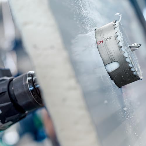 Bosch Juego de 14 sierras perforadoras Pro Multi Material Power Change Plus, estuche transparente para madera blanda, paneles de yeso, diámetro de 20 a 76mm, accesorio profesional, Versión actual