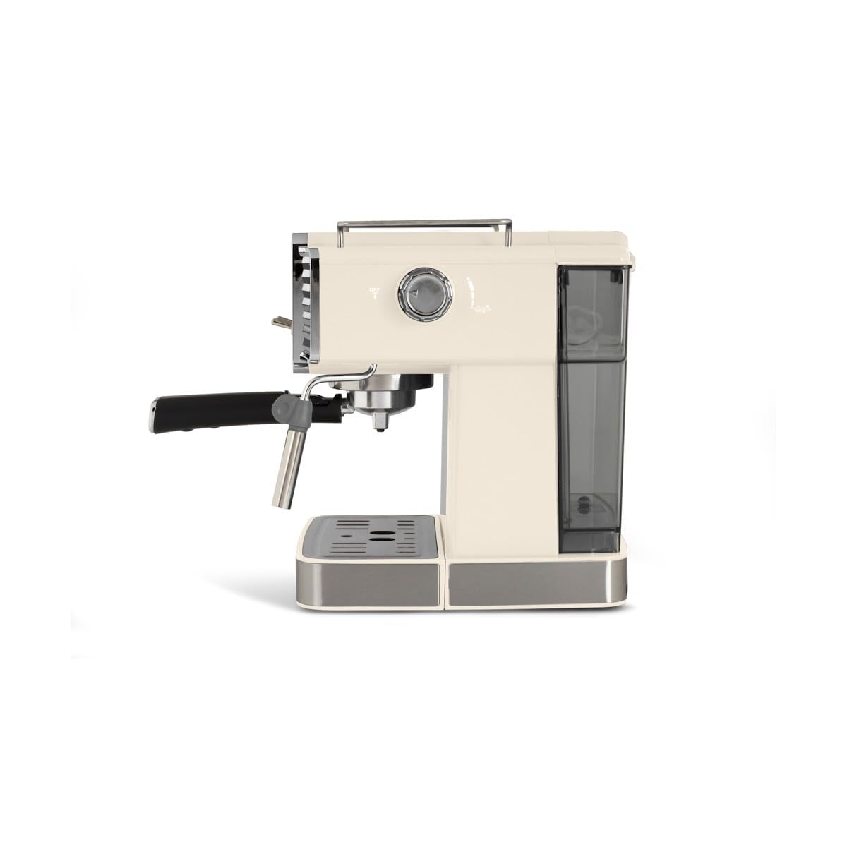 Livoo - Cafetera espresso DOD174C - 15bar, café molido y cápsula ESE, 1,5L, 1350W
