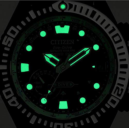 Citizen Reloj Analógico para de los Hombres de Cuarzo con Correa en Goma CC5006-06L