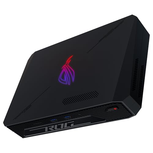ASUS ROG NUC - Ordenador de sobremesa (Intel Core Ultra 9 185H, GeForce RTX4070, 32GB RAM DDR5, 1TB SSD, Windows 11 Home, no Incluye Cable de alimentación)