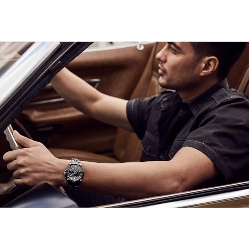 Bulova Reloj Analógico para para Hombre de Cuarzo con Correa en Acero Inoxidable 98B408