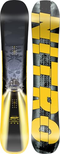 Nitro Tabla de Snowboard para Hombre Beast '25 Highend Premium Twin Camber Freestyle Boards