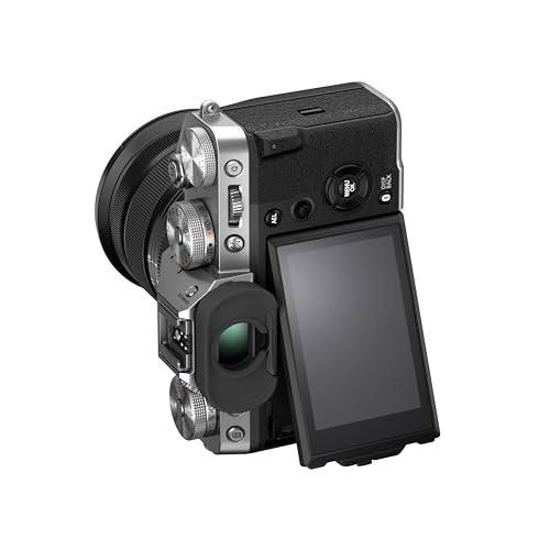 Fujifilm X-T5 Cámara Digital Mirrorless con Objetivo Zoom XF16-80mm/F4 R OIS WR Plata
