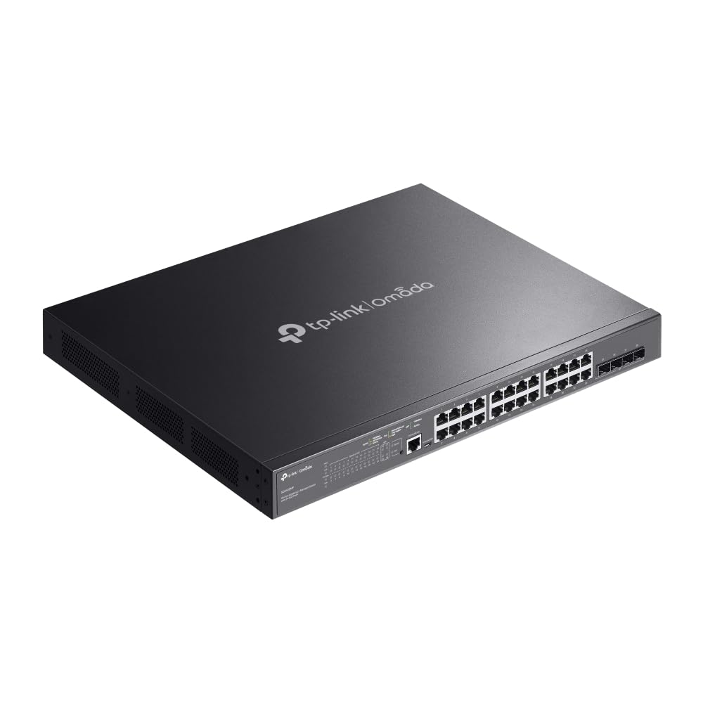 TP-Link TL-SG3428MP 24-Port Gigabit L2 Managed PoE+ Switch