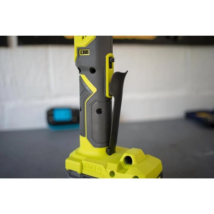 Ryobi - Llave de Carraca ¼'' 18V ONE+ - 1 Velocidad 280 rpm, Par 60Nm, Inversor de Rotación, Cabezal Giratorio, Punta de Extensión - Se Suministra sin Batería, Cargador o Llave de Vaso - R18RW2-0