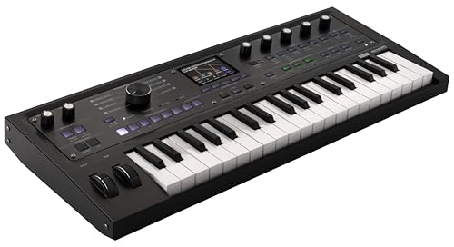 Korg microKORG 2 - Sintetizador analógico de 37 teclas y procesador de voz - edición limitada negra