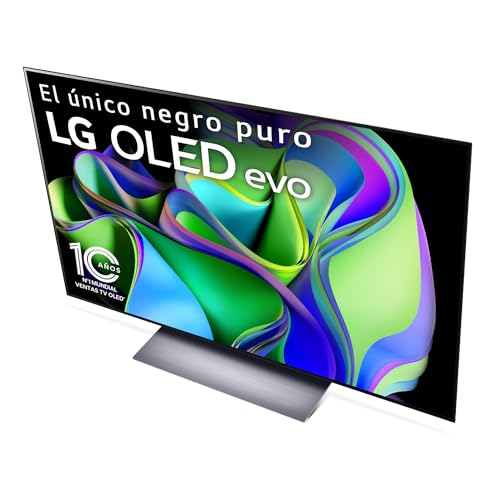 LG OLED48C34LA 48", 4K OLED EVO, Smart TV, webOS23, Procesador Máxima Potencia, Dolby Vision, Dolby Atmos, Gaming, Alexa/Google Assistant