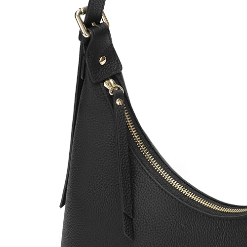 Carlheim, Gotland Genuine Leather collection, Vera Genuine Leather Handbag (Black)
