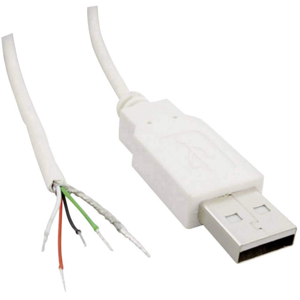 TRU COMPONENTS Conector abierto USB A 2.0 TC-2524011 (100 unidades)