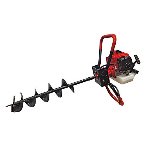 Bricoferr BFP009 AHOYADOR/Taladro CON 3 BROCAS Y MOTOR A 2 TIEMPOS