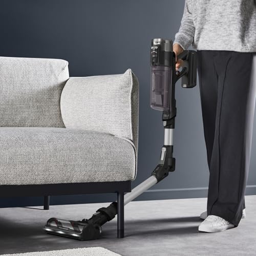 Rowenta RH9A36WV X-Force Flex 13.60 Aspirador de Varilla con batería, Lila/Negro