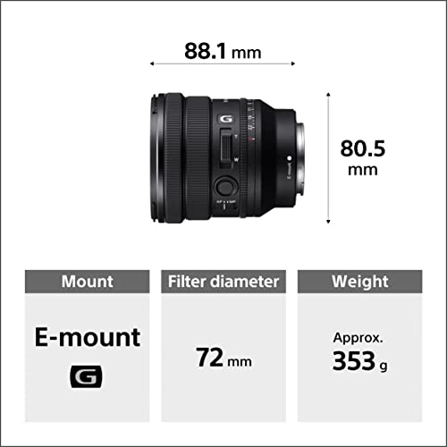 Sony FE C 16-35mm T3.1 - Objetivo Zoom Gran Angular, Objetivo Serie Cine (SELC1635G)