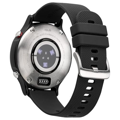 ASUS VivoWatch 6 (HC-D06) - Smartwatch con Panel AMOLED táctil de 1,39", sensores ECG + PPG + BIA, análisis de la composición Corporal, gestión de la Salud con un Solo Toque, HealthConnect