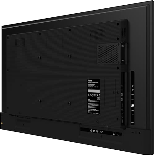 iiyama Prolite LH4375UHS-B1AG Pantalla Digital IPS LED 4K UHD HDMI DP in/out USB2.0 RS-232c RJ45 Reproductor Multimedia Android OS WiFi SDM-S Micro-SD 24/7 Negro 108cm 42,5"