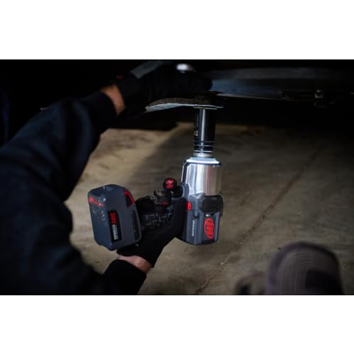 Ingersoll-Rand W8191-K2-EU Llave de Impacto Inalámbrica de 1" y 20V, Kit con 2 Baterías, 2710 Nm, Anillo de Fricción y Orificio Pasante, Tipo Pistola