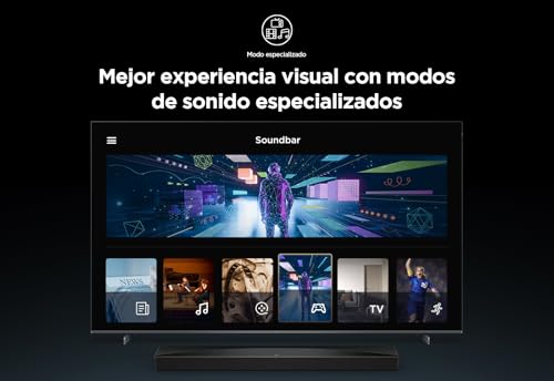 TCL Barra de Sonido Q75H con tecnología RayDanz de 5.1.2ch Dolby Atmos & DTS:X con subwoofer inalámbrico Compatible con HDMI 2.1 y BT 5.3