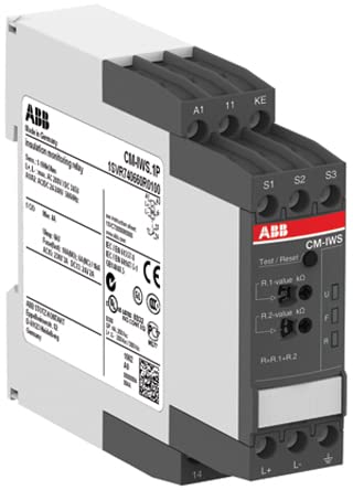 Abb-entrelec cm-iws.1p - Rele control aislamiento cm-iws. 1 polo 250vca/300vcc