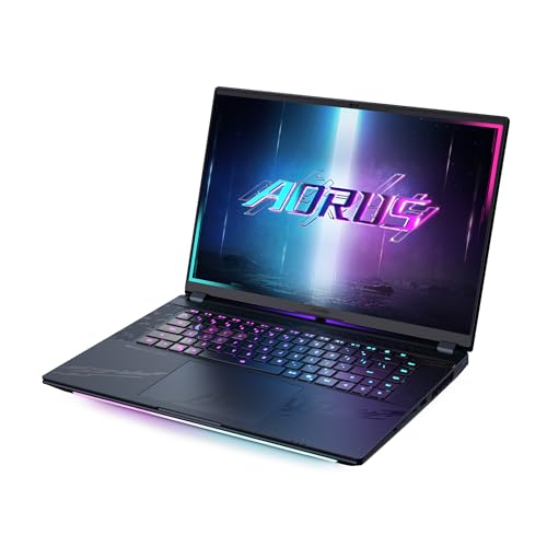 Gigabyte AORUS Master 16 BYH Portátil Gaming - 16,0“, 240Hz OLED, Intel Core 275HX, RTX 5080 GPU, 32GB DDR5 5600MHz, 1 x Gen4 1TB SSD, Windows 11 Pro, Garantía de 2 años, AORUS Master 16 BYHC5ESE64SP