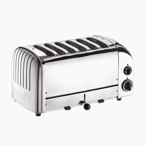 Tostadora para pan 6 rebanadas acero inox Dualit