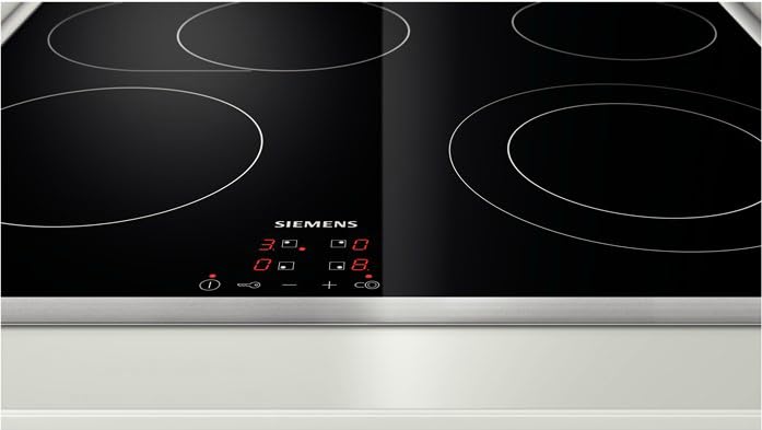 Siemens ET645HN17E hobs Negro Integrado (colocación) Cerámico 4 zone(s)