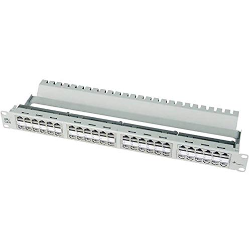 TELEGÄRTNER J02024A0007 Entrance Panel Cat 6+, 1U, 48 Ports, Light Grey