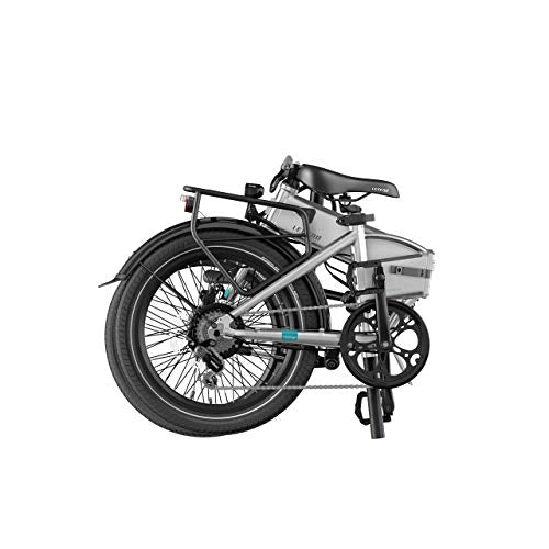 Legend EBIKES Monza Bicicleta Eléctrica Plegable Batería Extraíble 25km/h, 250W, E Bike 6 Velocidades, Bicicleta Electrica Urbana Ruedas 20" Bicicletas Electricas Frenos Hidráulicos, Bici Smartbike