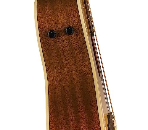 Fender Villager 12-String Aged Natural WN Tortoiseshell Pickguard 12-String Electro-Acoustic Guitar with Gig Bag