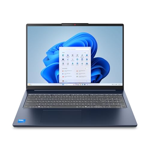 Lenovo IdeaPad Slim 5 Gen 10 - Ordenador Portátil 16" OLED 2.8K (Intel Core i7-13620H, Graficos Intel UHD, 24 GB RAM, 1TB SSD, Wi-Fi 6, Win 11 Home, Office Trial) Teclado QWERTY Español- Azul