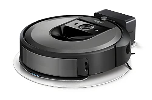 iRobot Roomba Combo i8 Robot Aspirador y Friegasuelos 2 en 1 Cepillos Goma antienredos Ideal Mascotas Mapeo avanzado y selección Zonas Navegación Inteligente Recarga y reanuda Control por Voz y App.