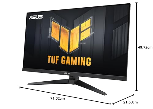 ASUS Monitor TUF Gaming VG328QA1A 32" Full HD (Overclock de hasta 170Hz (165Hz nativo), Extreme Low Motion Blur, FreeSync Premium, 1ms (MPRT), Shadow Boost)