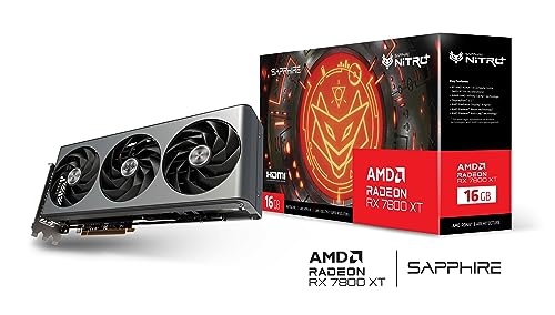 SAPPHIRE VGA Pulse Radeon RX 7800 XT Gaming OC,AMD,RX7800XT,16GB,GDDR6,256BIT,2HDMI+2DP (3 Ventiladores)