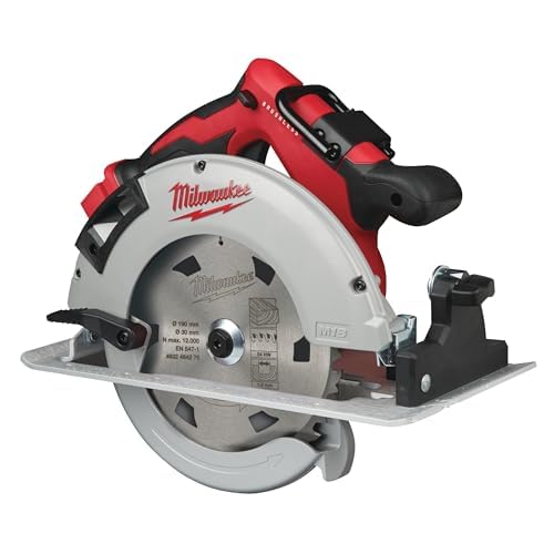 Milwaukee M18 CCS55 Sierra circular, 18.0V, sin batería ni cargador, 18V, color rojo