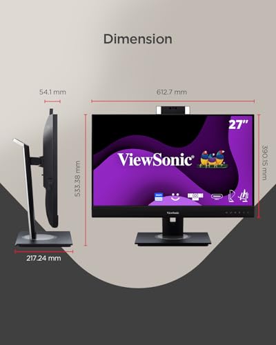 27IN LED 2560X1440 16:9 5MS VG2757V-2K 1300:1 HDMI/DP/USB