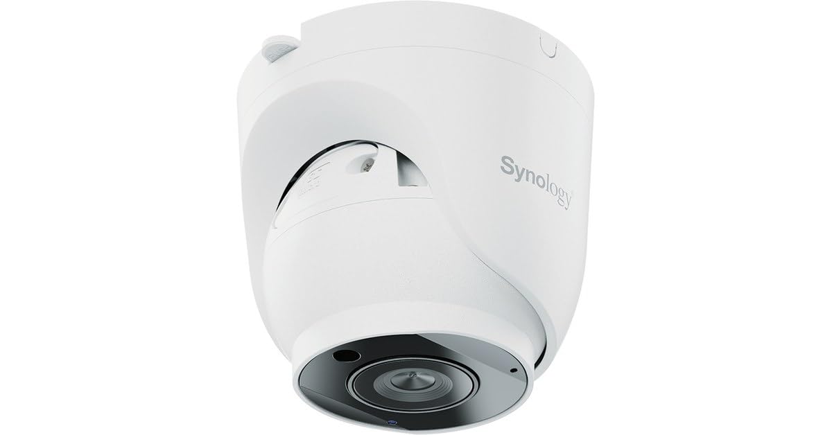 Synology Cámara de Seguridad TC500 alimentada por IA para vigilancia Inteligente integrada