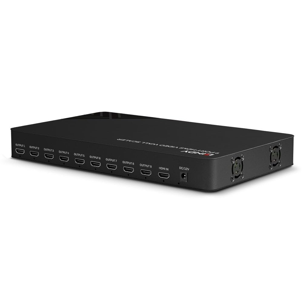 LINDY 38261 Escalador de video HDMI de 9 puertos
